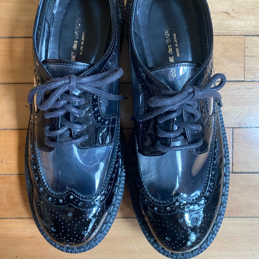 Comme Des Garcons *VINTAGE* Clear Creepers